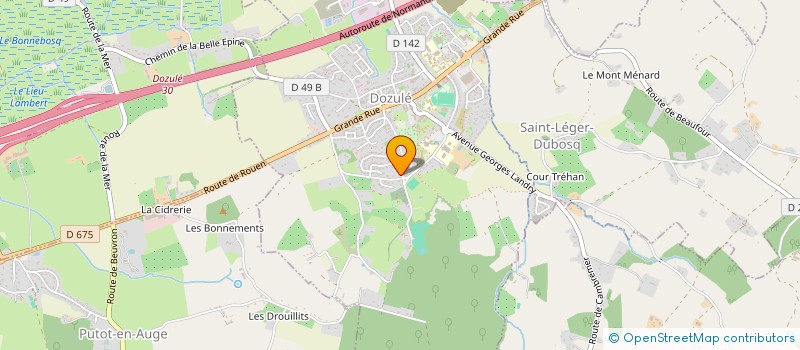 localisation de l'entreprise LHULLIER CONSTRUCTION  HOTOT-EN-AUGE