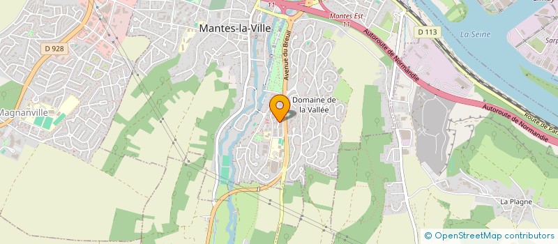 localisation de l'entreprise LHX  MANTES-LA-VILLE