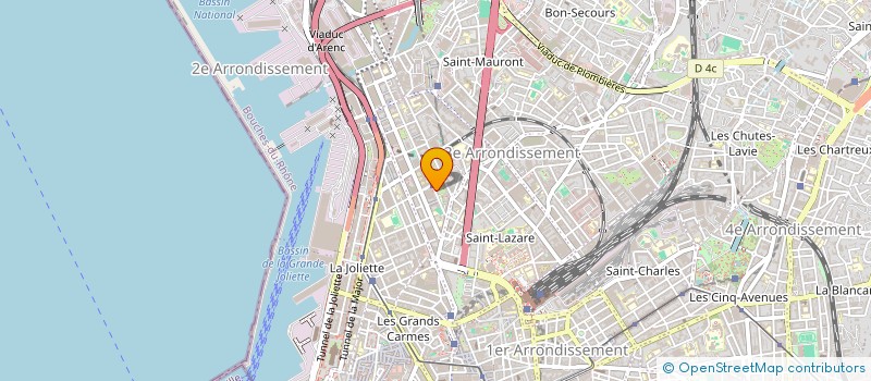 localisation de l'entreprise LHY à MARSEILLE