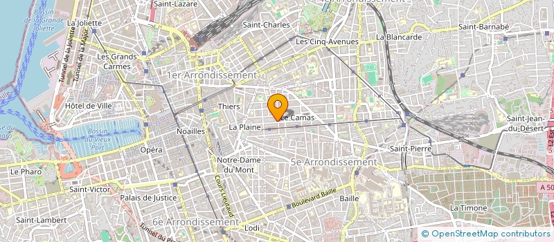 localisation de l'entreprise LHY à MARSEILLE