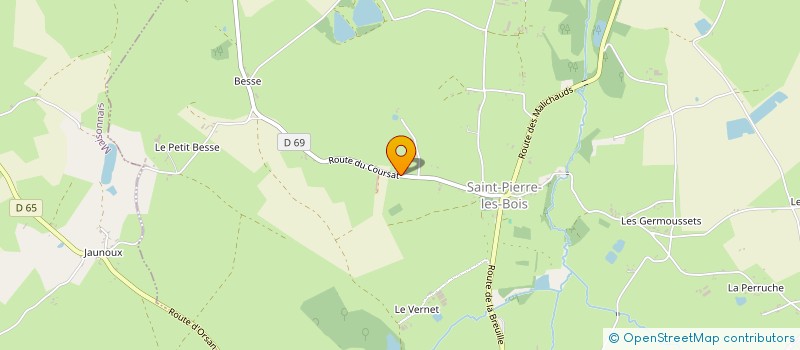 localisation de l'entreprise LHYNS DHE LHUNN  SAINT-PIERRE-LES-BOIS