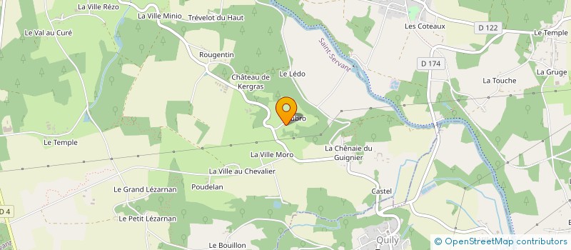 localisation de l'entreprise LHYR  SAINT-SERVANT