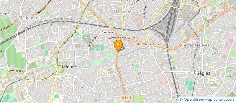 localisation de l'entreprise LI à BORDEAUX