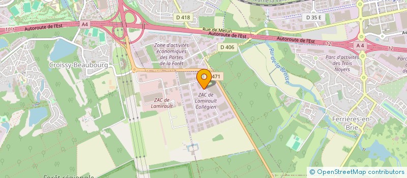 localisation de l'entreprise LI BAI  SERRIS