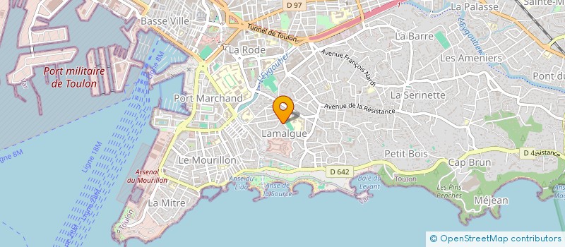 localisation de l'entreprise LI BONACORSI à TOULON