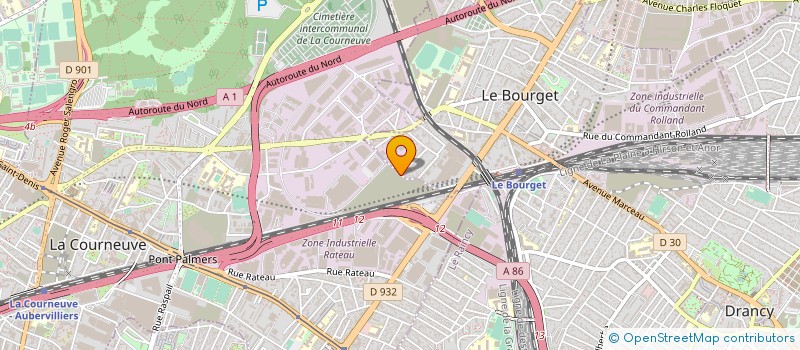 localisation de l'entreprise LI CINTRE à LA COURNEUVE