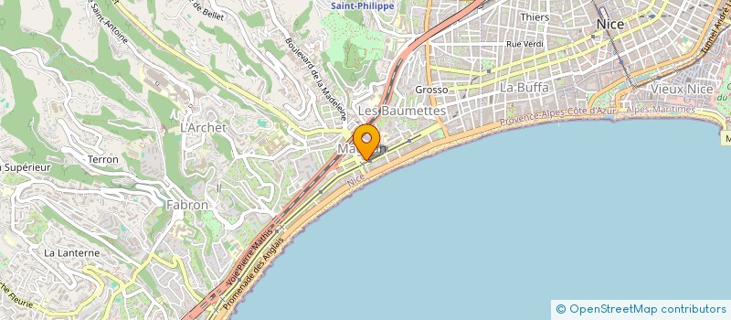 localisation de l'entreprise LI FILHA D'AQUI D'AIA à NICE