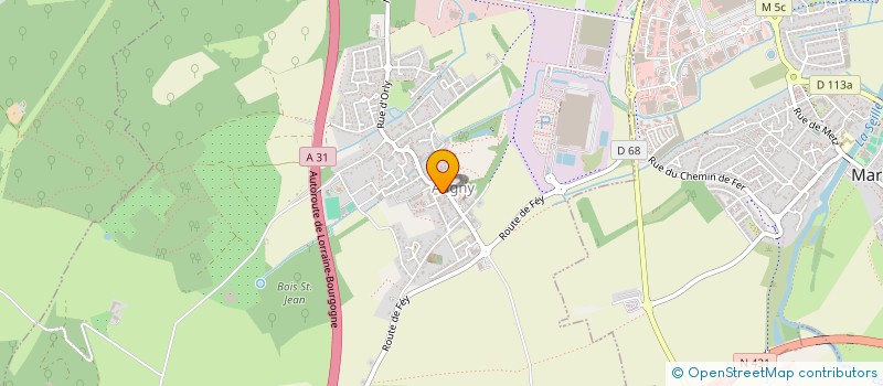 localisation de l'entreprise LI GROUP  AUGNY