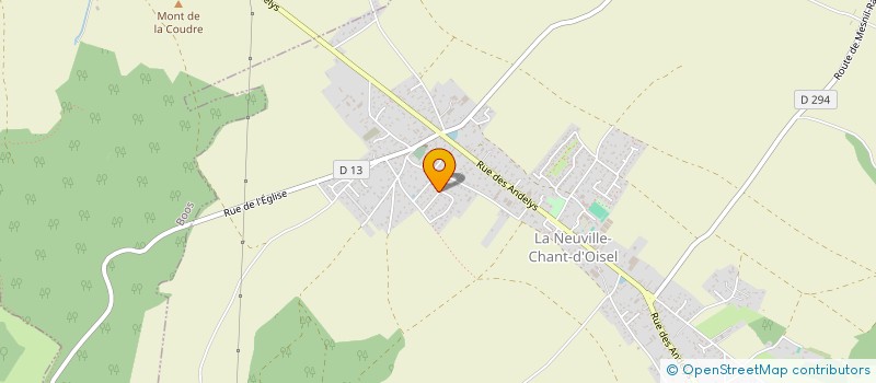 localisation de l'entreprise LI HOLDING  LA NEUVILLE-CHANT-D'OISEL