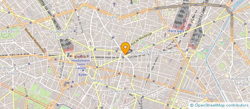 localisation de l'entreprise LI HONG HUI  PARIS