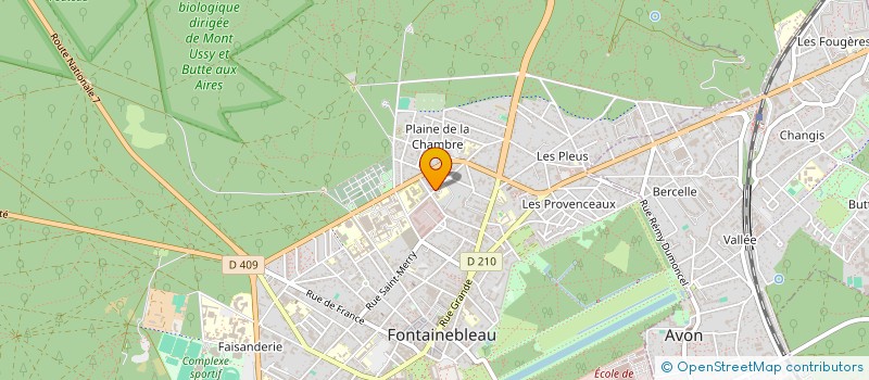 localisation de l'entreprise LI LIN à FONTAINEBLEAU