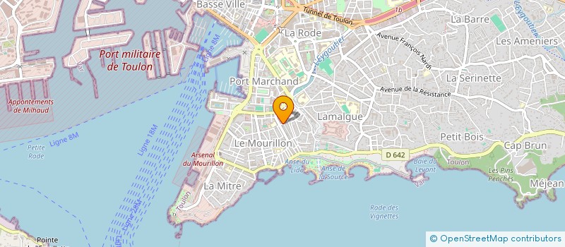 localisation de l'entreprise LI'LY PRUNE  TOULON