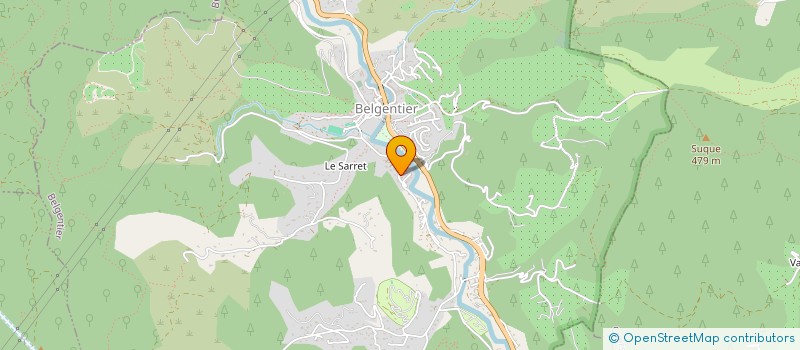 localisation de l'entreprise LI NOUGUIE  BELGENTIER