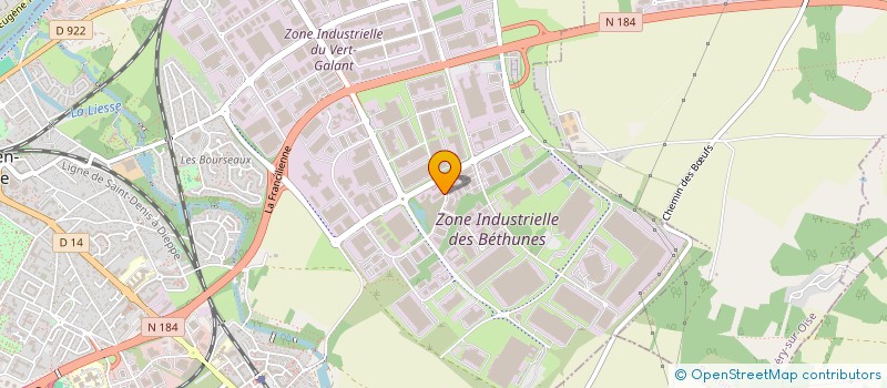 localisation de l'entreprise LI-ONE à SAINT-OUEN-L'AUMONE