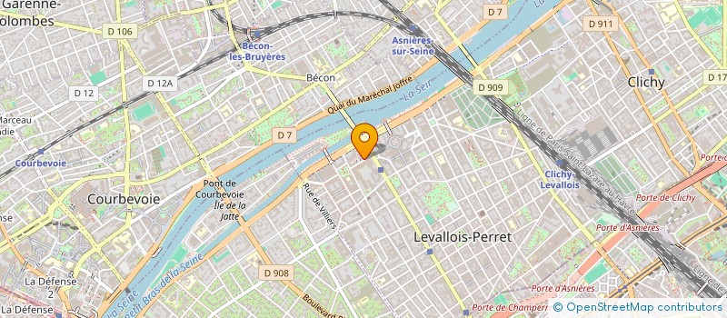 localisation de l'entreprise LI-OR à LEVALLOIS-PERRET
