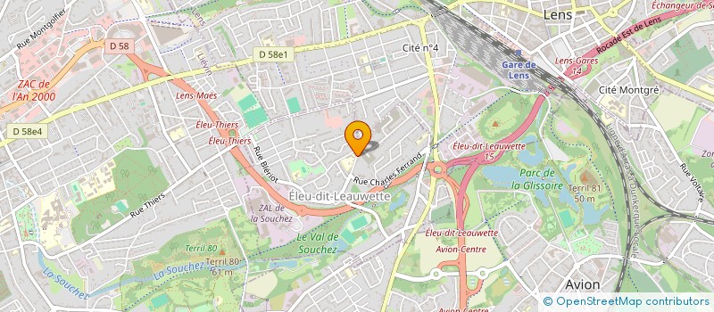 localisation de l'entreprise LI'OR & COMPAGNIE  ELEU-DIT-LEAUWETTE