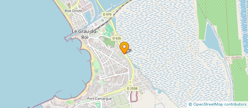 localisation de l'entreprise LI PEDESCAUS  LE GRAU-DU-ROI