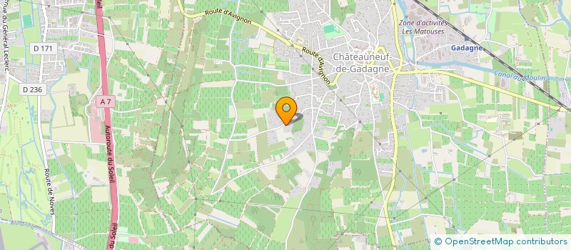 localisation de l'entreprise LI PICHOUN  CHATEAUNEUF-DE-GADAGNE