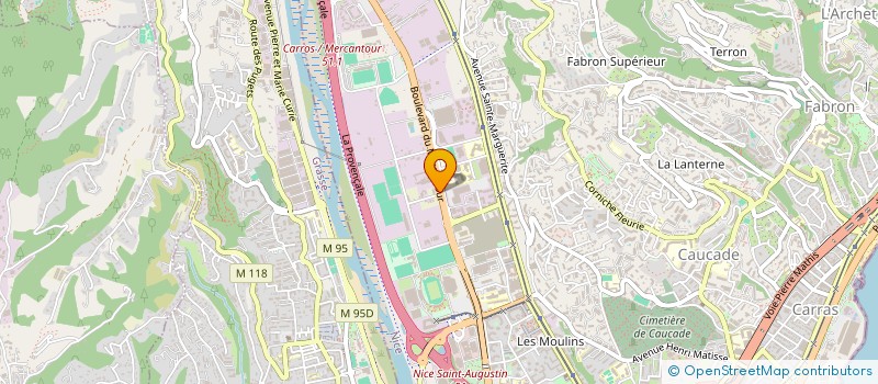 localisation de l'entreprise LI PREMI NISSART à NICE