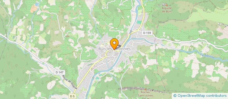 localisation de l'entreprise LI RENAIRE  BUIS-LES-BARONNIES