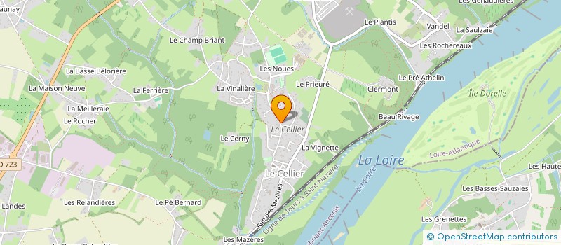 localisation de l'entreprise LI.SA à LE CELLIER
