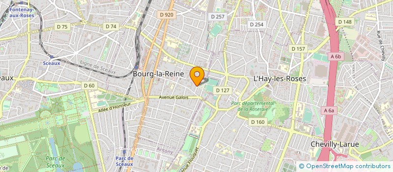 localisation de l'entreprise LI-SAN à BOURG-LA-REINE