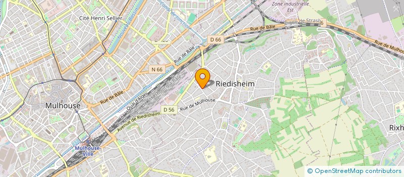 localisation de l'entreprise LI'SENS COACHING  RIEDISHEIM