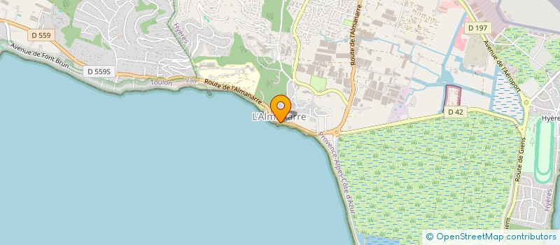 localisation de l'entreprise LI SORRE à HYERES