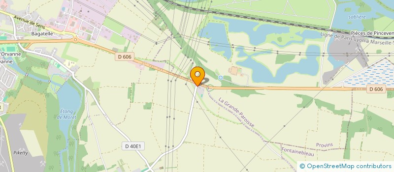 localisation de l'entreprise LI SUN SUI  MORET-LOING-ET-ORVANNE