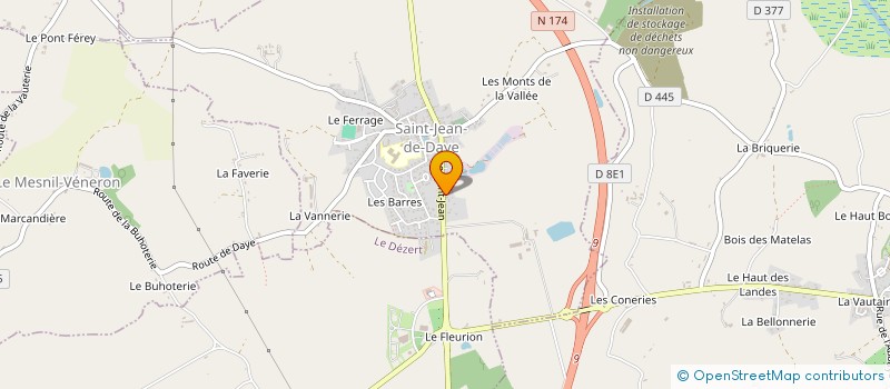 localisation de l'entreprise LI & THO  SAINT-JEAN-DE-DAYE