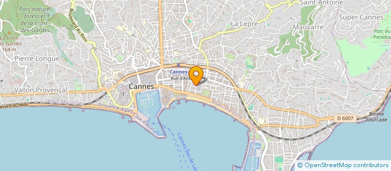 localisation de l'entreprise LI TOUI SOULET à CANNES