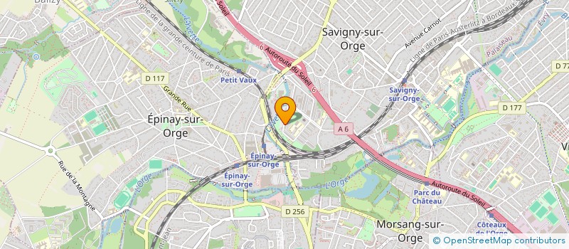 localisation de l'entreprise LI TRANSPORT  SAVIGNY-SUR-ORGE