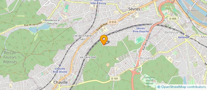localisation de l'entreprise LI-U à SEVRES