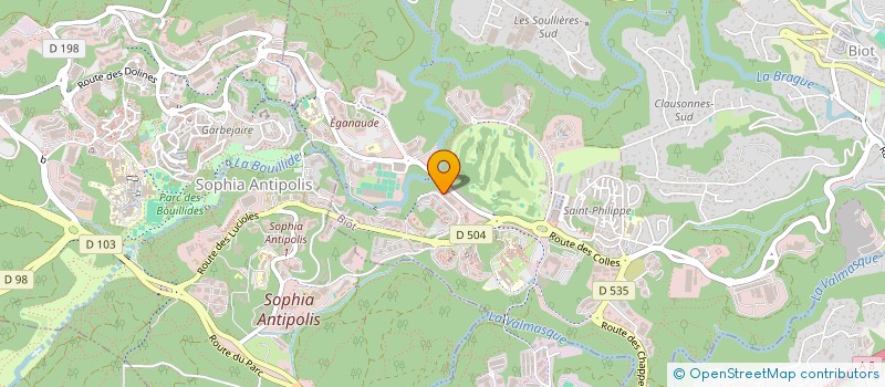 localisation de l'entreprise LI'WHALE  BIOT