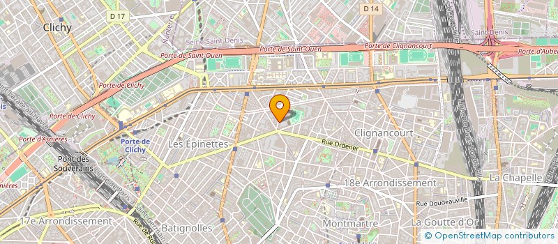 localisation de l'entreprise LI YING  PARIS