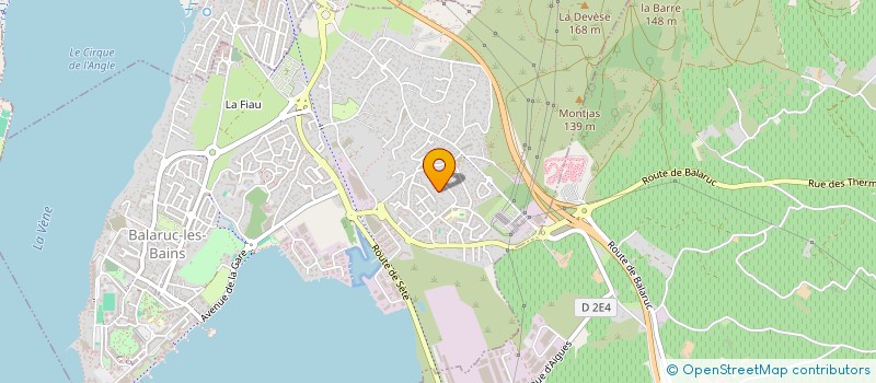 localisation de l'entreprise LI2N  BALARUC-LES-BAINS