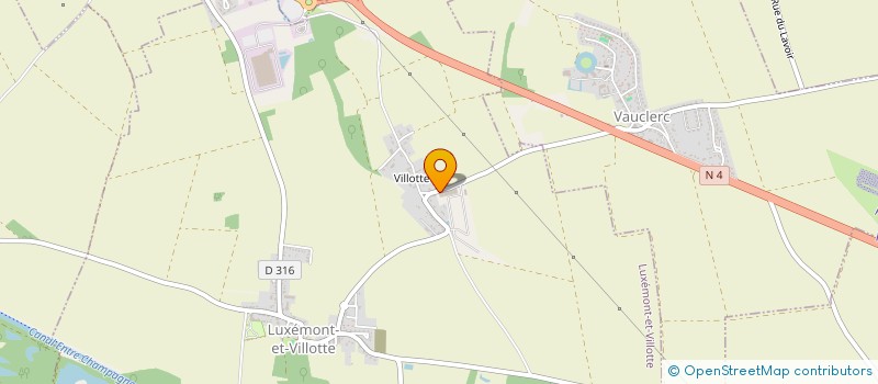 localisation de l'entreprise LI51 02  LUXEMONT-ET-VILLOTTE