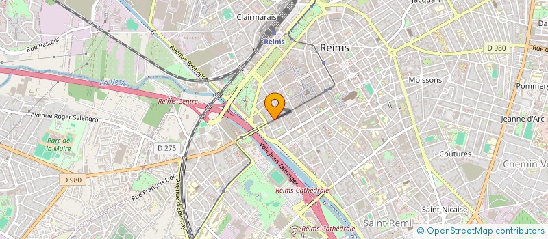 localisation de l'entreprise LI6  REIMS