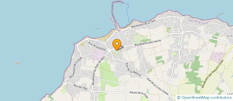 localisation de l'entreprise LIA à LA PLAINE-SUR-MER