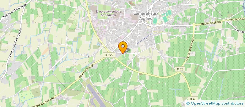 localisation de l'entreprise LIA  CAMARET-SUR-AIGUES