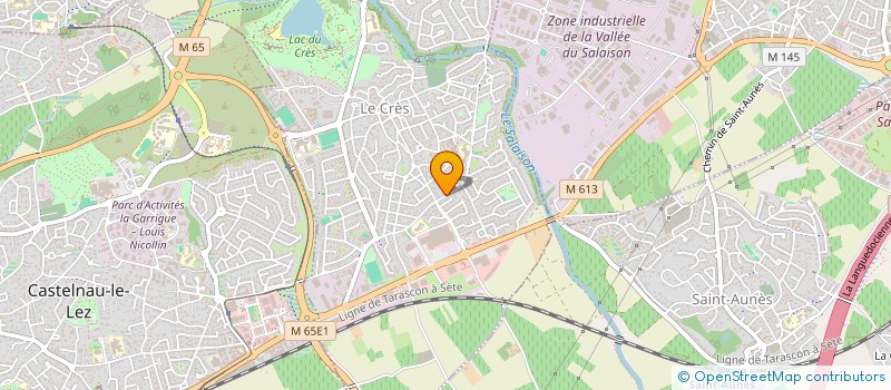 localisation de l'entreprise LIA à LE CRES