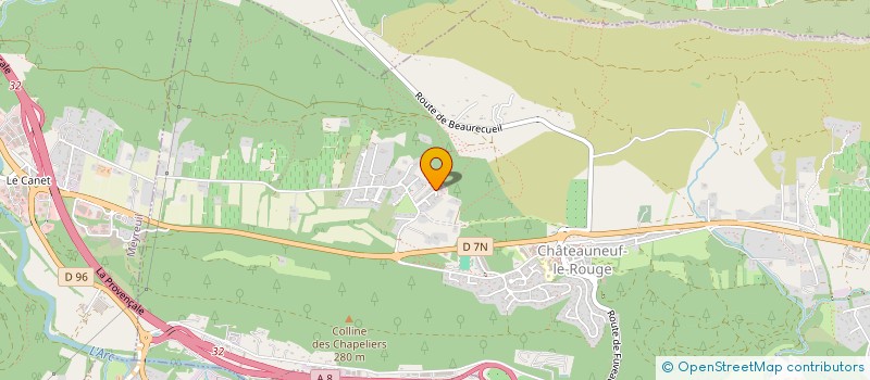 localisation de l'entreprise LIA CONNECT  CHATEAUNEUF-LE-ROUGE