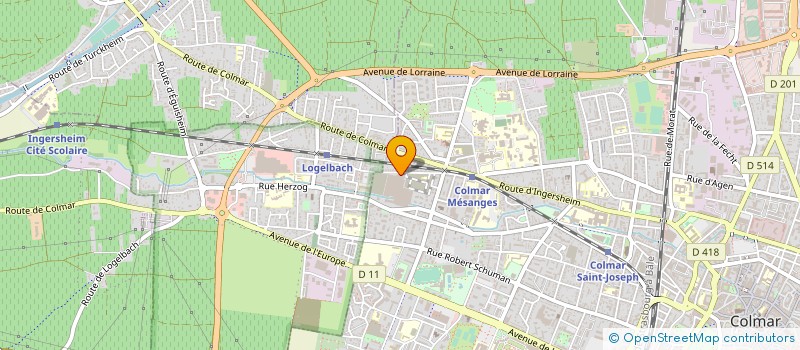 localisation de l'entreprise LIA HOME à COLMAR