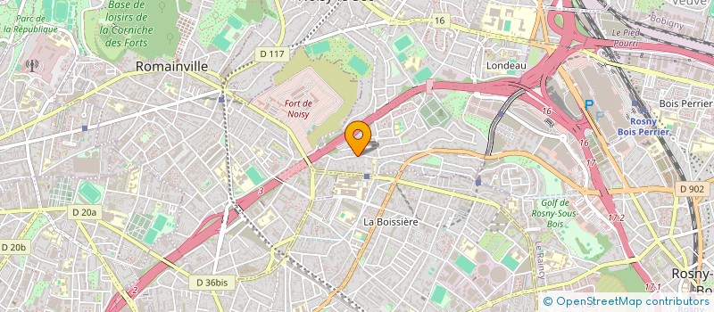 localisation de l'entreprise LIA PRESTIGE à NOISY-LE-SEC