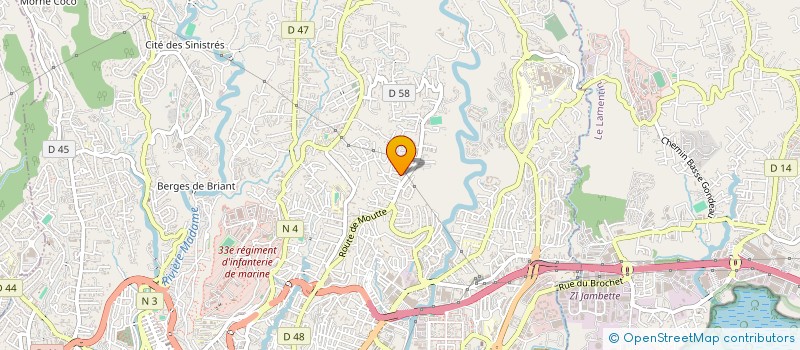 localisation de l'entreprise LIA'VEL CAR  FORT-DE-FRANCE