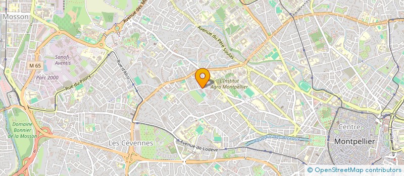 localisation de l'entreprise LIABEUF ET CIE à MONTPELLIER