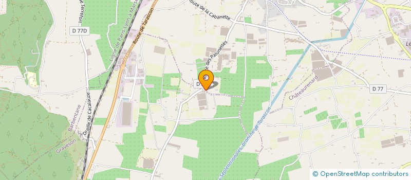 localisation de l'entreprise LIABEUF IMMO  ROGNONAS