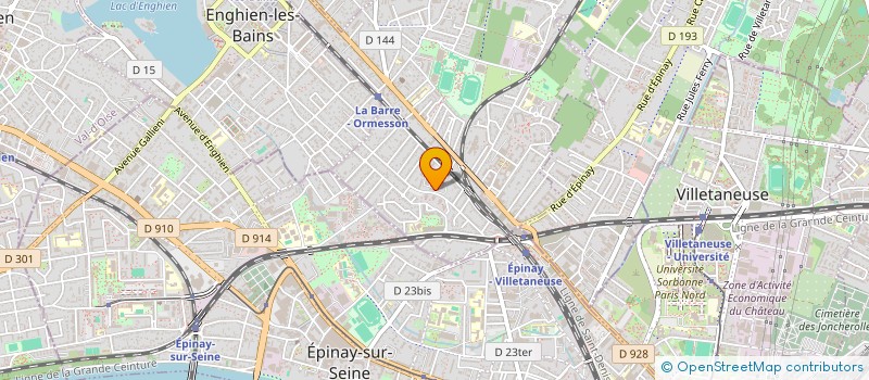 localisation de l'entreprise LIADE  DEUIL-LA-BARRE