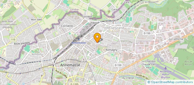 localisation de l'entreprise LIADE  VILLE-LA-GRAND