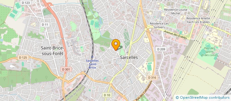 localisation de l'entreprise LIAFAR à SARCELLES
